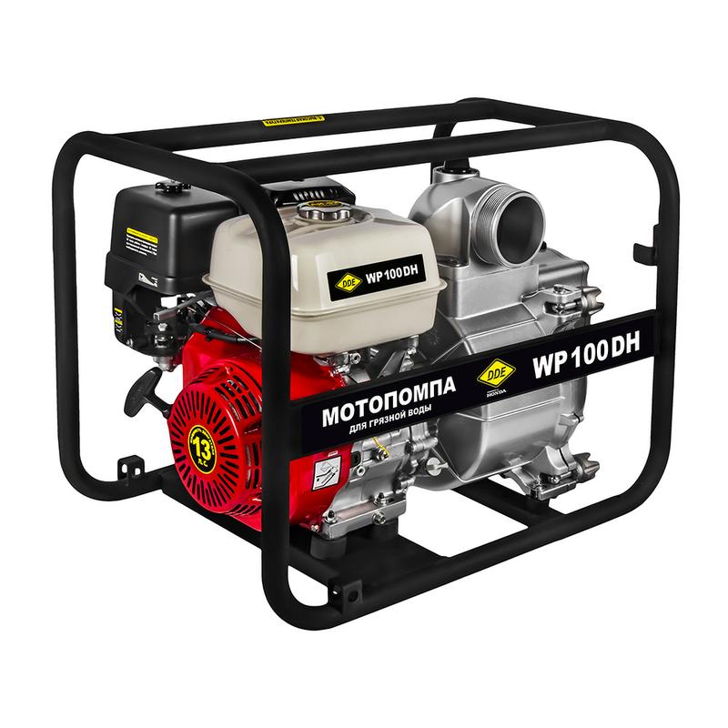 Мотопомпа бензиновая DDE WP 100 DH