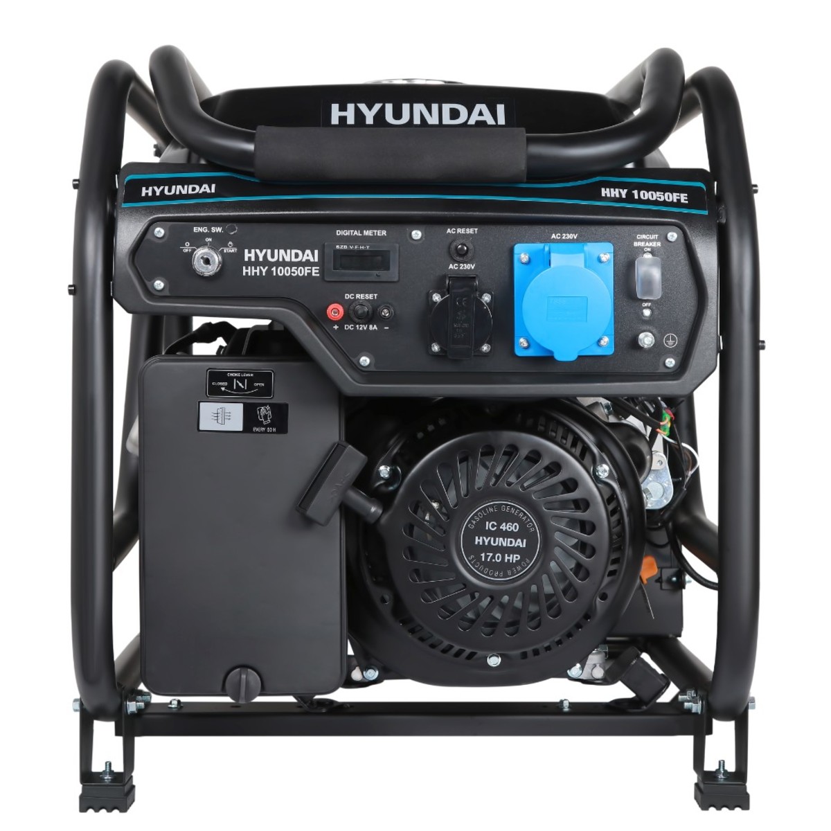 Генератор бензиновый Hyundai HHY 10050FE — фото 4