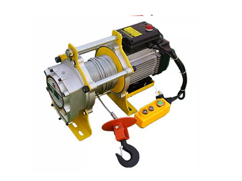 Лебедка электрическая 500кг 40м с канатом 380В алюминиевый корпус TOR KCD (TSA)