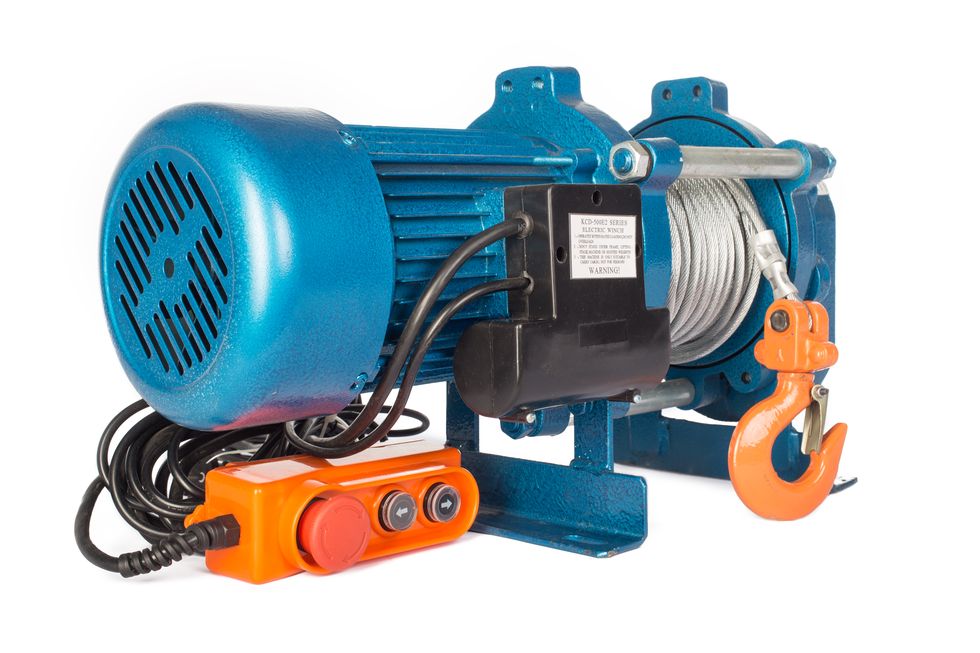 Лебедка электрическая 500 кг 30 м с канатом 220 В TOR KCD (T)