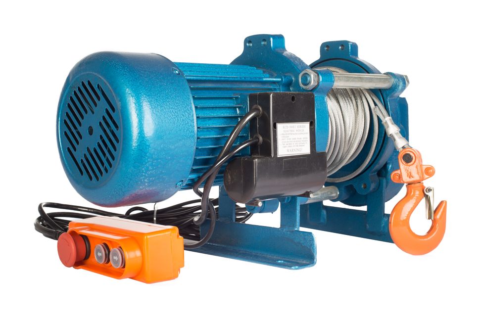 Лебедка электрическая 300 кг 30 м с канатом 220 В TOR KCD