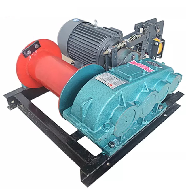 Лебедка электрическая 3000кг 210м б/каната 380В TOR ЛМ