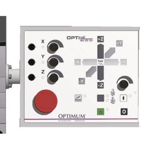 Сверлильно-фрезерный станок Optimum OPTImill MH 25 SV - фото