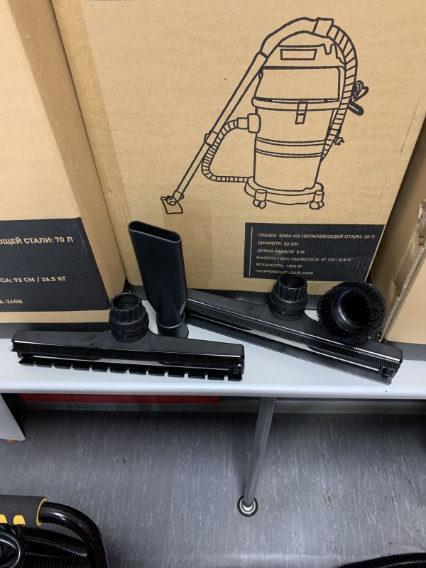 Строительный пылесос TOMS 80л - фото