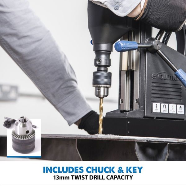 Станок сверлильный на магнитном основании Evolution S28MAG - фото