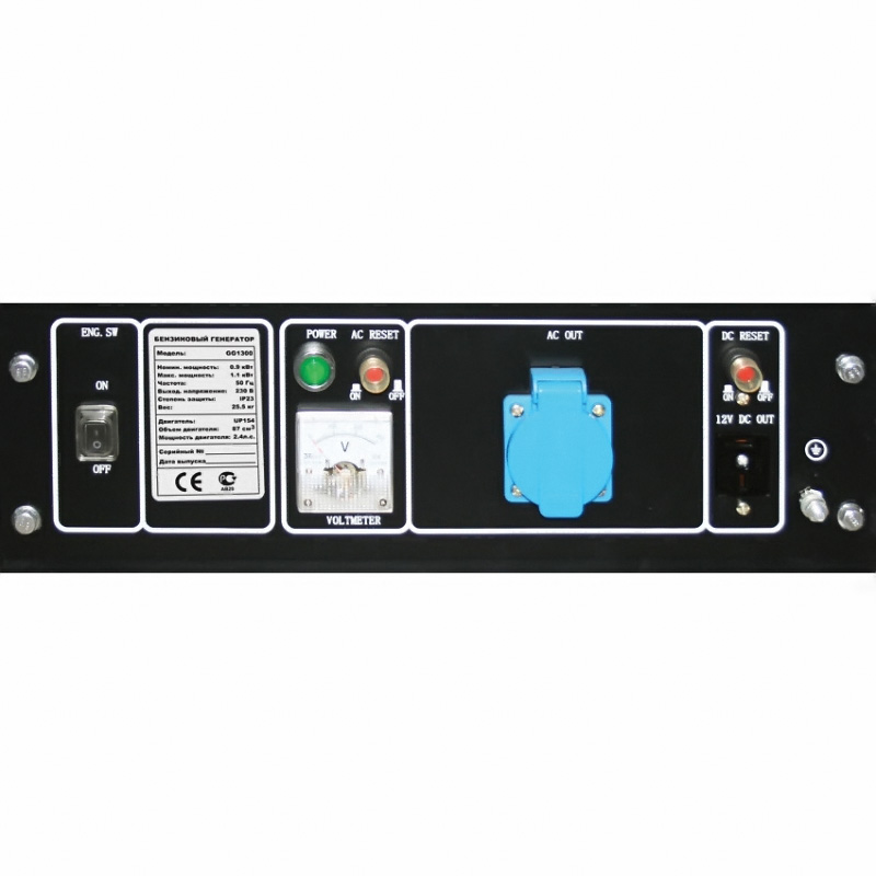 Генератор бензиновый DDE GG1300 - фото