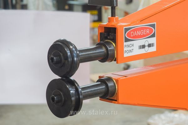 Зиговочный станок электромеханический Stalex RM-36 - фото