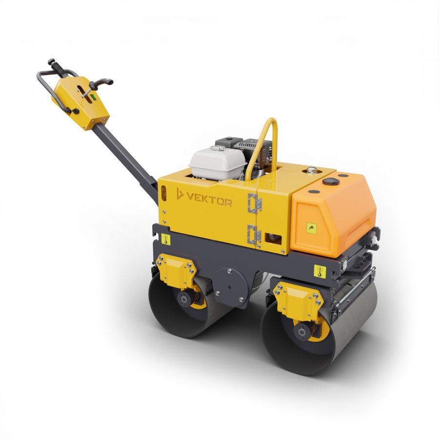 Виброкаток двухвальцовый Vektor VRDR-800 - фото