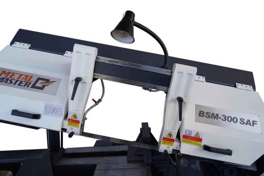 Полуавтоматическая ленточная пила по металлу Metal Master BSM-300 SAF - фото