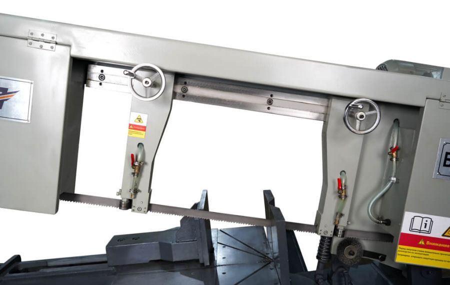 Полуавтоматическая ленточная пила по металлу Metal Master BSM-330R SAF - фото