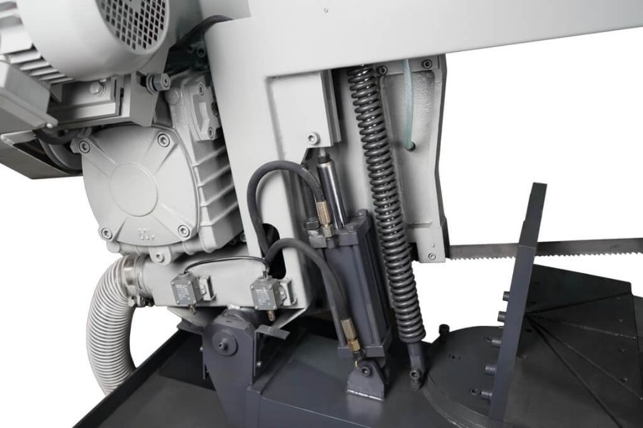 Полуавтоматическая ленточная пила по металлу Metal Master BSM-330R SAF - фото