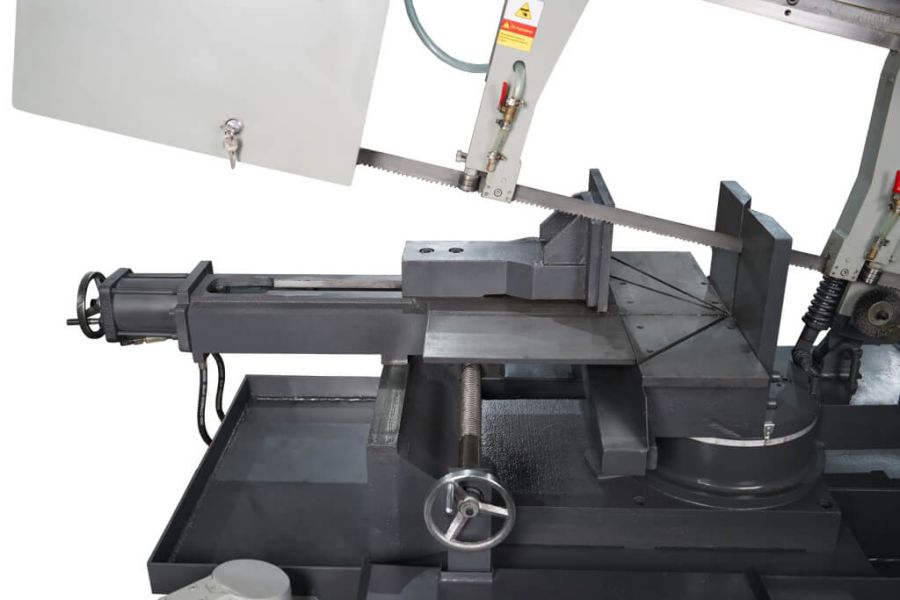 Полуавтоматическая ленточная пила по металлу Metal Master BSM-330R SAF - фото