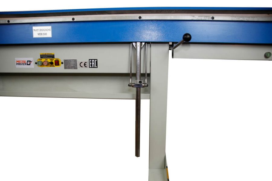 Листогибочный станок электромагнитный MetalMaster MEB 2500 - фото