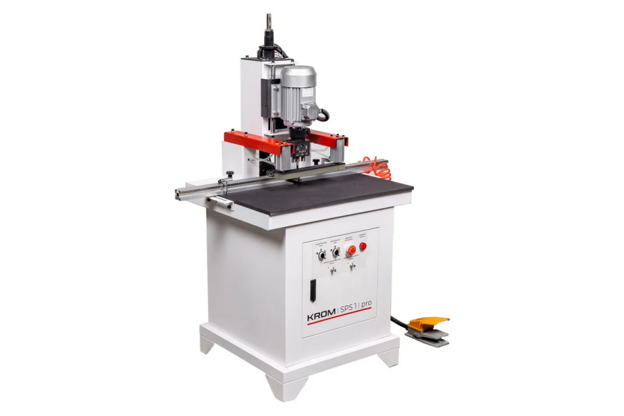 Присадочный станок с двумя шпинделями для горизонтального и вертикального сверления KROM SPS 1 PRO  220V - фото