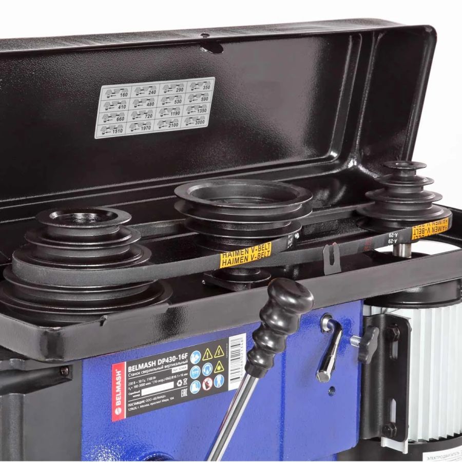 Станок сверлильный BELMASH DP430-16F/380 - фото