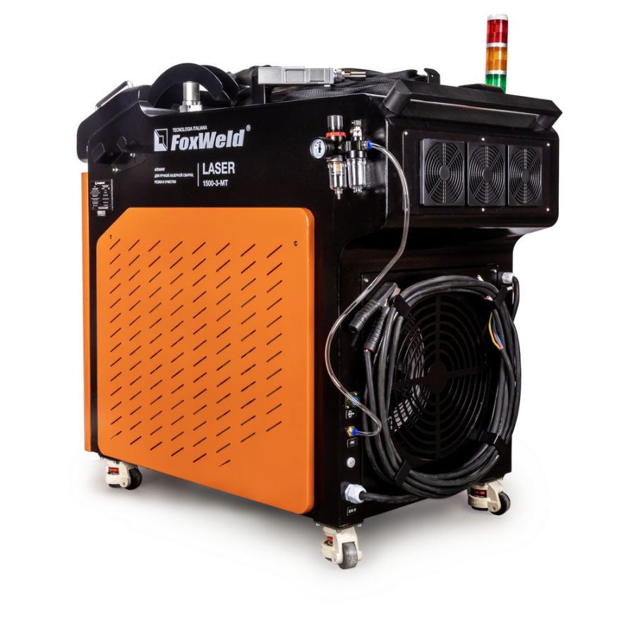Аппарат для ручной лазерной сварки, резки и очистки  FOXWELD LASER 1500-3-МТ - фото