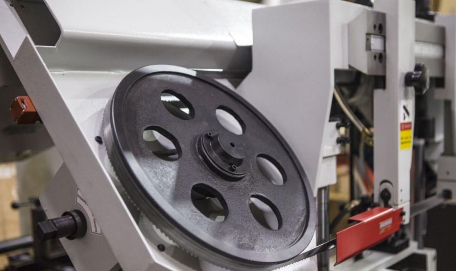 Станок ленточный автоматический двухколонный STALEX TBK-4228B - фото