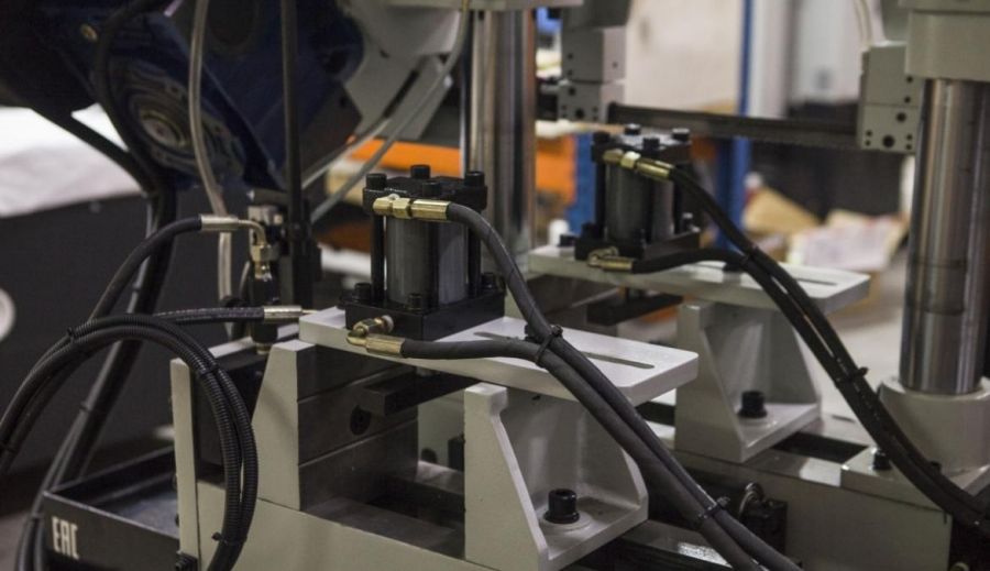 Станок ленточный автоматический двухколонный STALEX TBK-4228B - фото