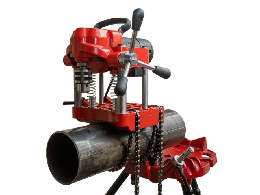 Станок для вырезания отверстий в трубах VOLL SDM152 - фото