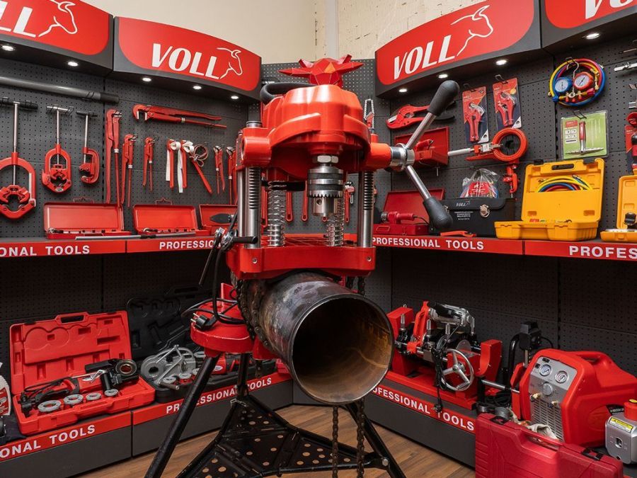 Станок для вырезания отверстий в трубах VOLL SDM152 - фото