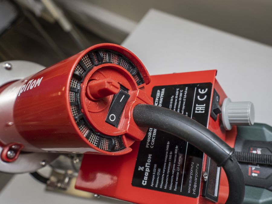 Ручной сварочный экструдер СП22 - фото