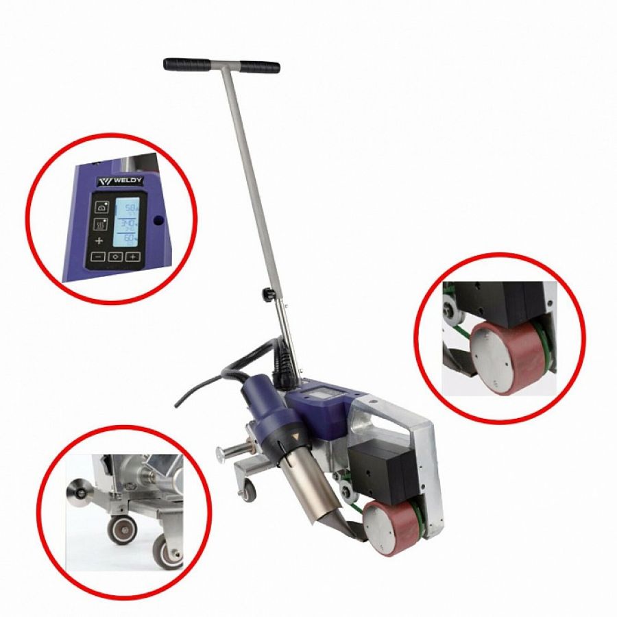 Аппарат для сварки кровельных мембран Weldy Roof 40 - фото