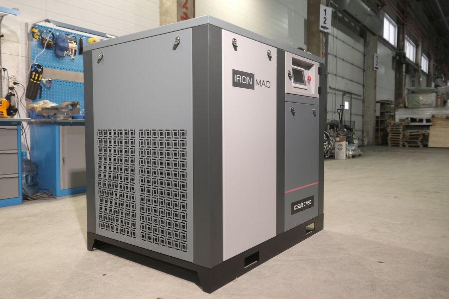 Компрессор винтовой Ironmac IC 60/8 C VSD IP 54 - фото