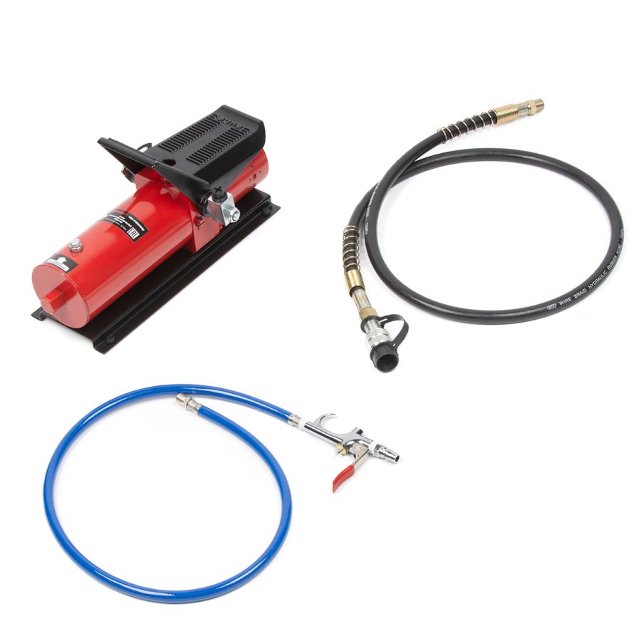 Насос гидравлический с пневмоприводом Harrison HRH-PA0107060, ножное управление - фото