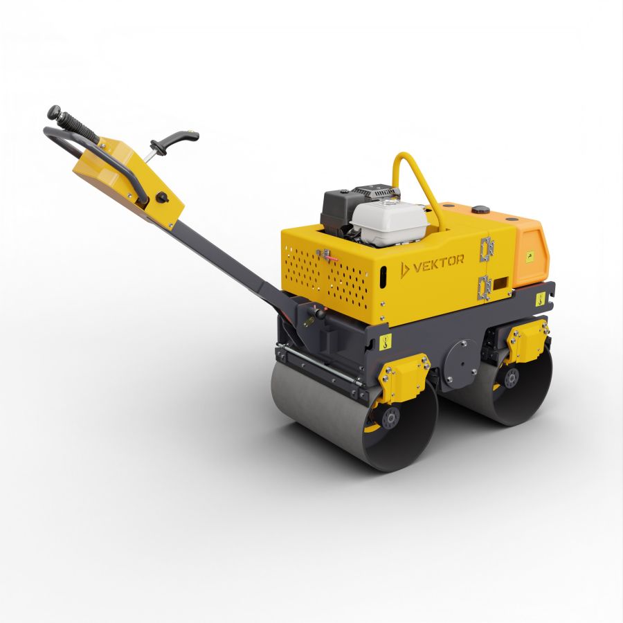 Виброкаток двухвальцовый Vektor VRDR-800 - фото