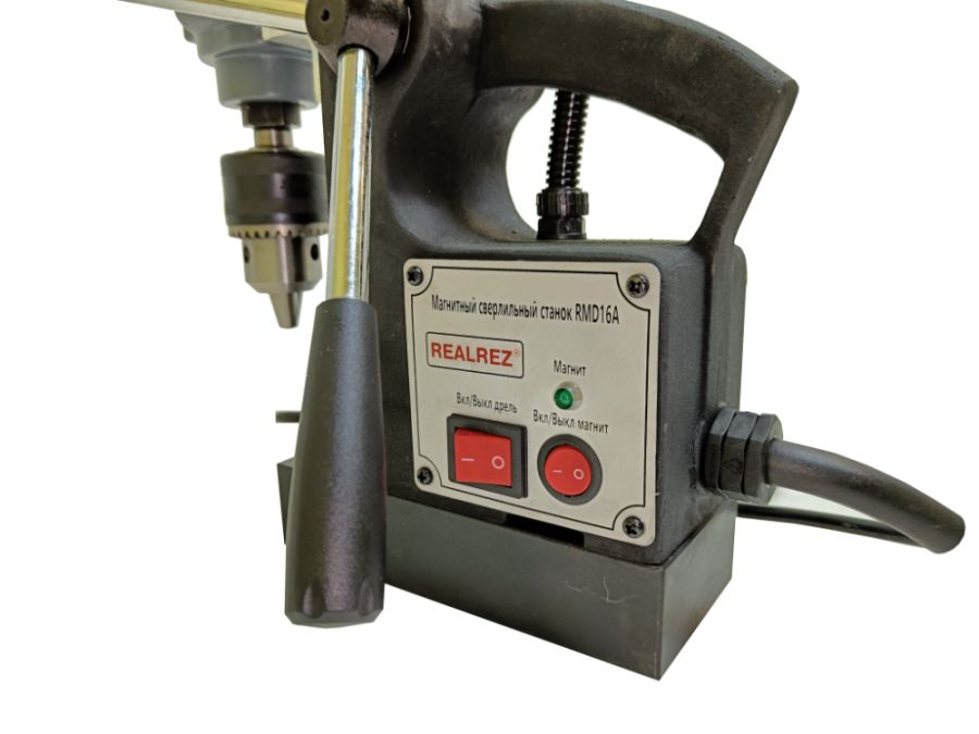 Станок сверлильный на магнитном основании REALREZ RMD16A 900W - фото