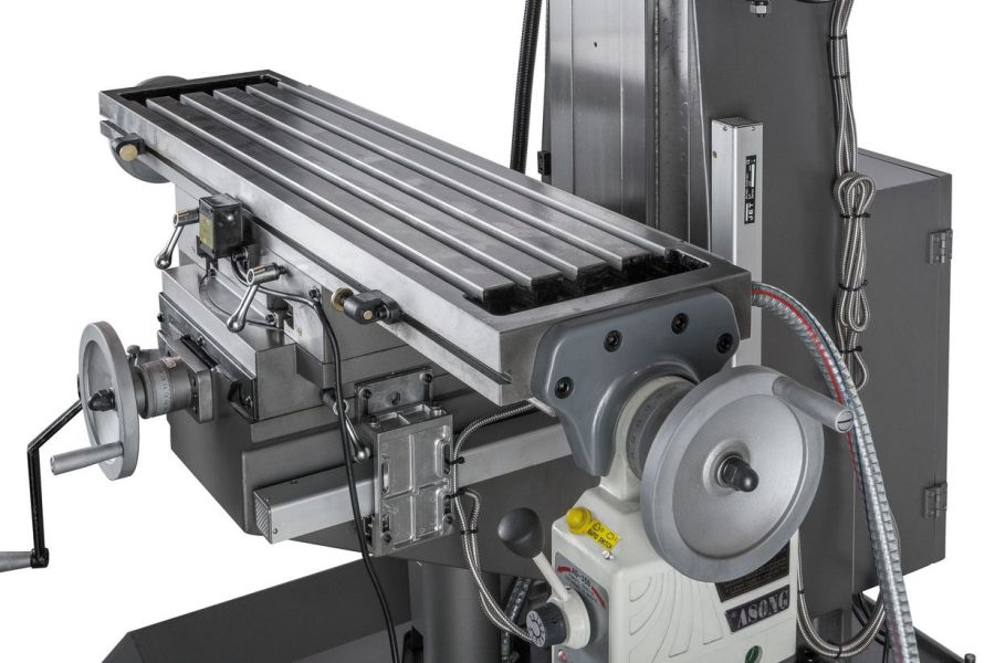 Широкоуниверсальный фрезерный станок JET JMD-939GV DRO - фото