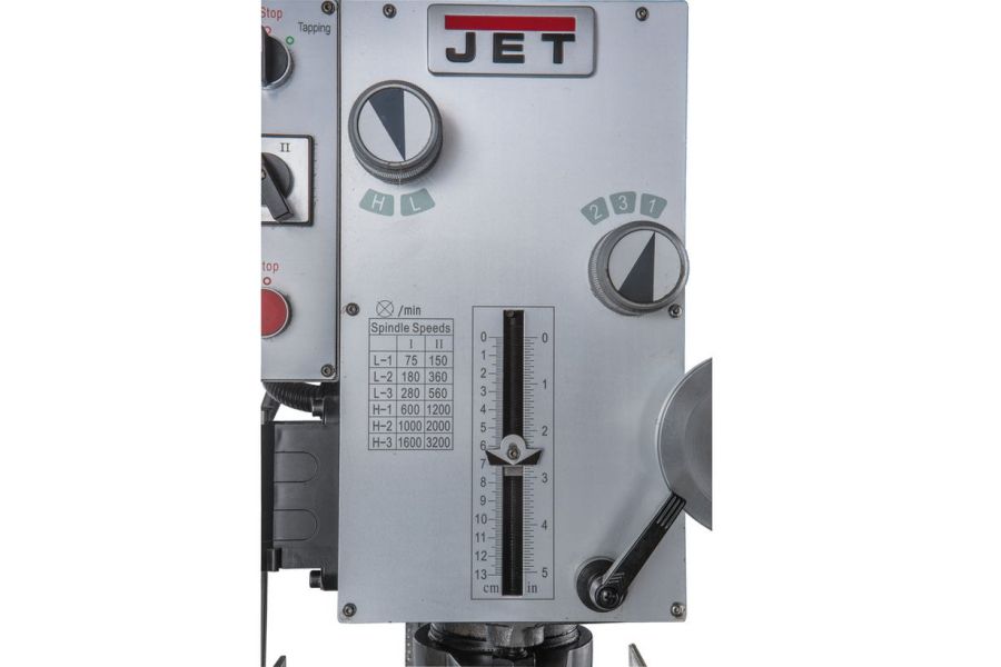 Редукторный фрезерно-сверлильный станок JET JMD-40 - фото