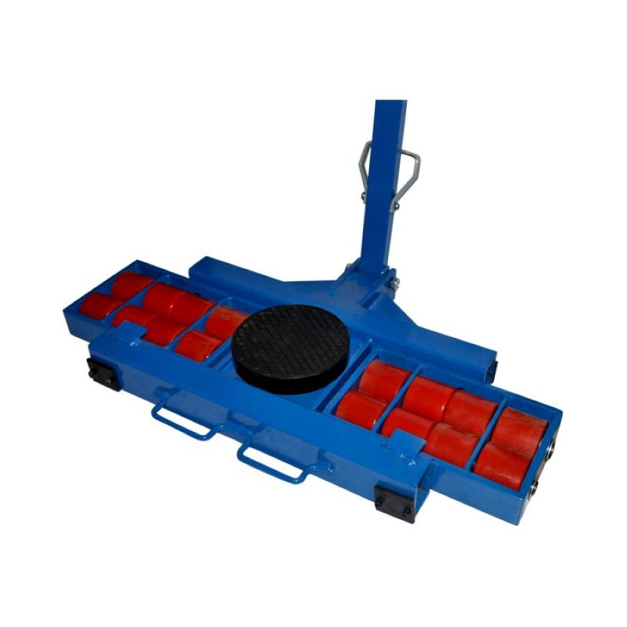 Роликовая платформа поворотная TOR X16 г/п 16 т (с ручкой) - фото