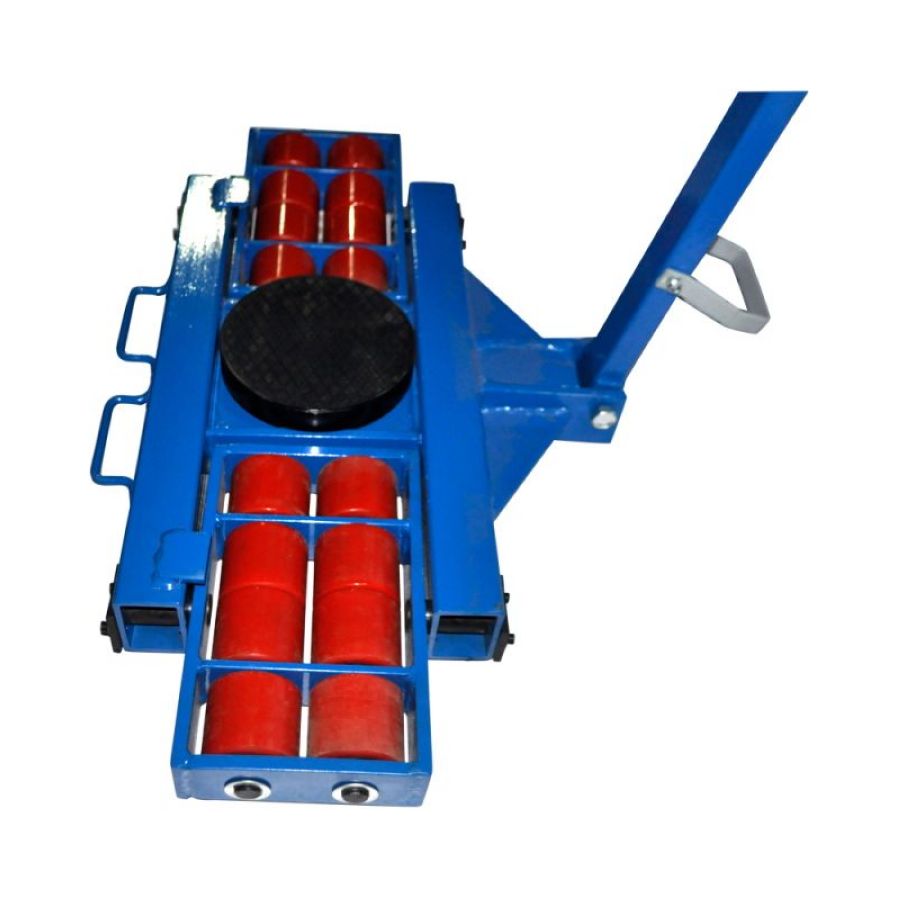 Роликовая платформа поворотная TOR X16 г/п 16 т (с ручкой) - фото