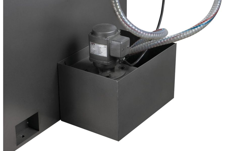 Редукторный фрезерно-сверлильный станок с автоматической подачей пиноли шпинделя JET JMD-45LPF - фото