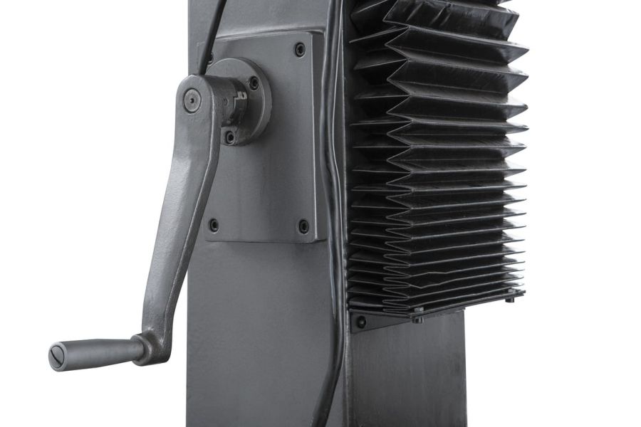 Редукторный фрезерно-сверлильный станок с автоматической подачей пиноли шпинделя JET JMD-45LPF - фото