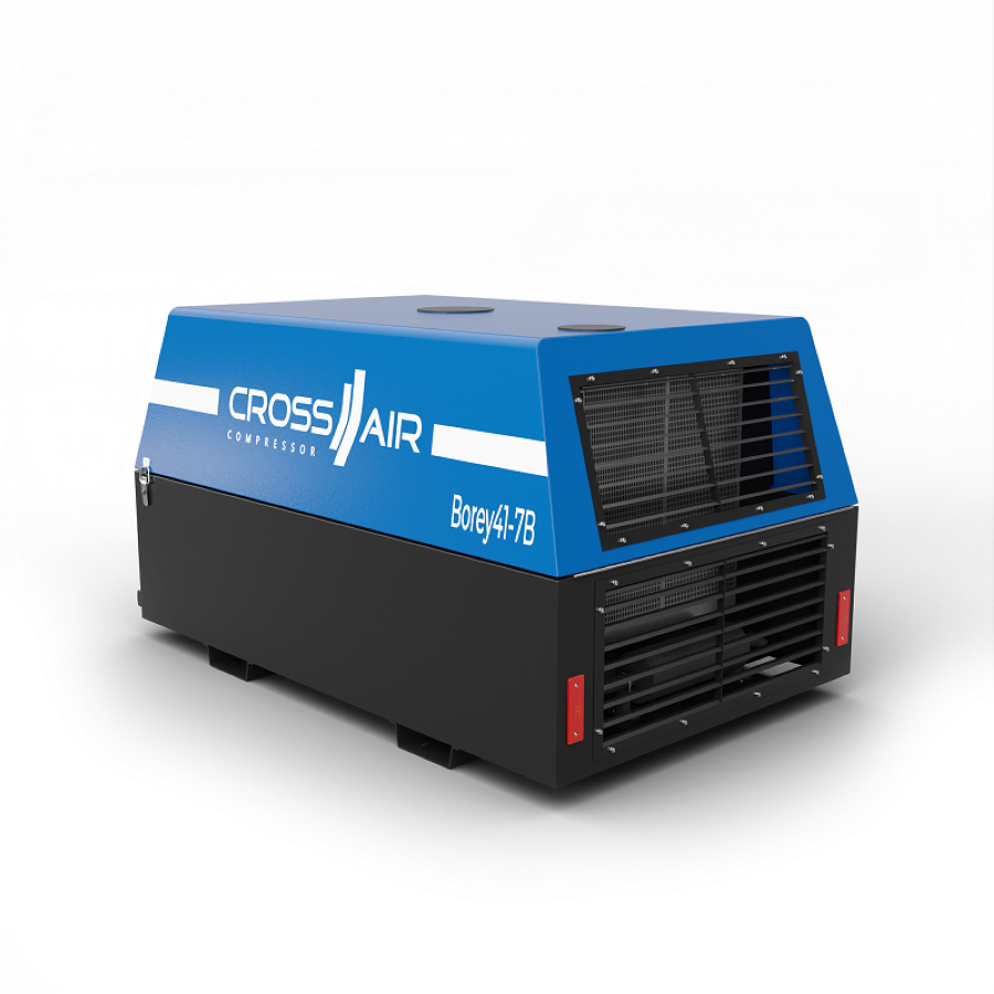 Дизельный компрессор Borey41-7B - фото