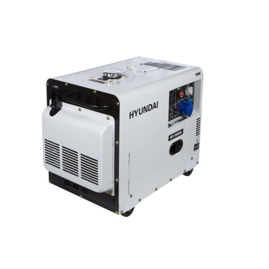 Генератор дизельный Hyundai DHY 8000SE - фото