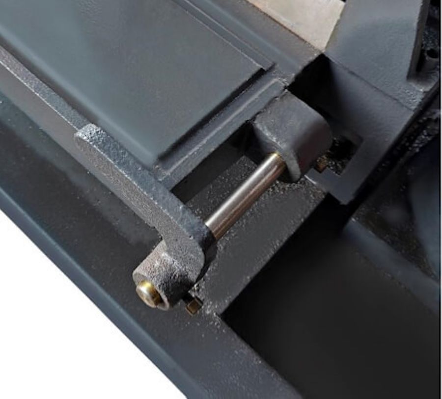 Двухколонный полуавтоматический ленточнопильный станок Metal Master MGH-350E - фото