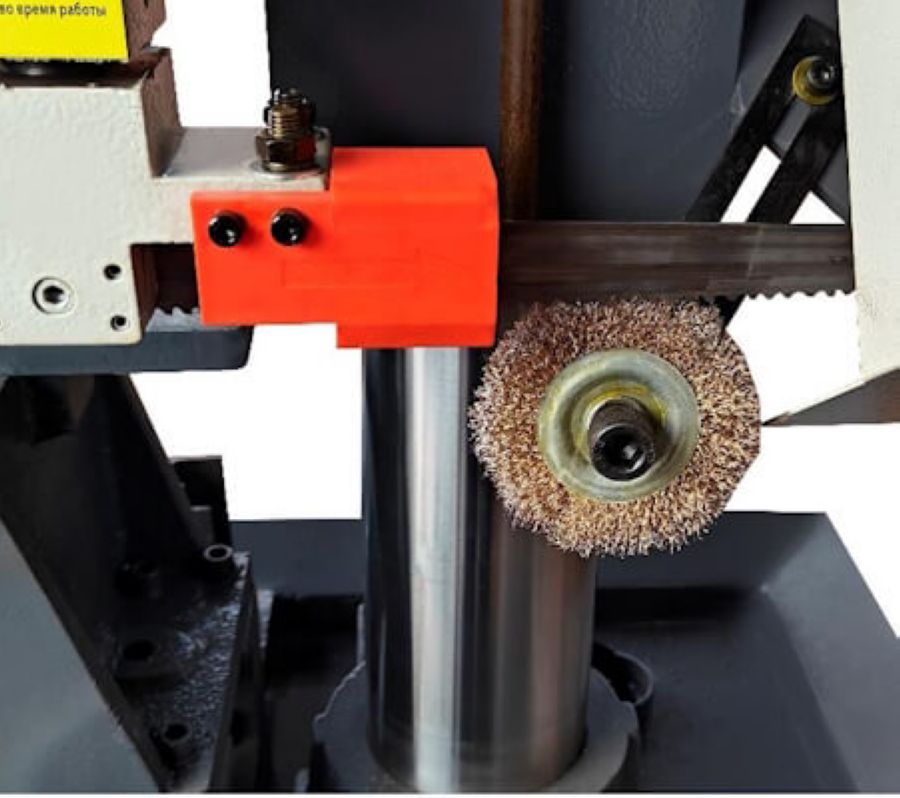 Двухколонный полуавтоматический ленточнопильный станок Metal Master MGH-350E - фото