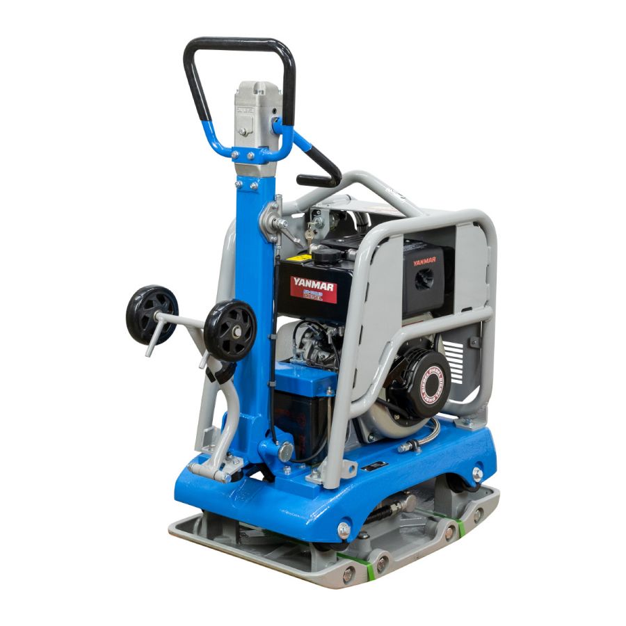 Виброплита реверсивная гидравлическая CIMAR CPC-240 (YANMAR L70, дизель) - фото