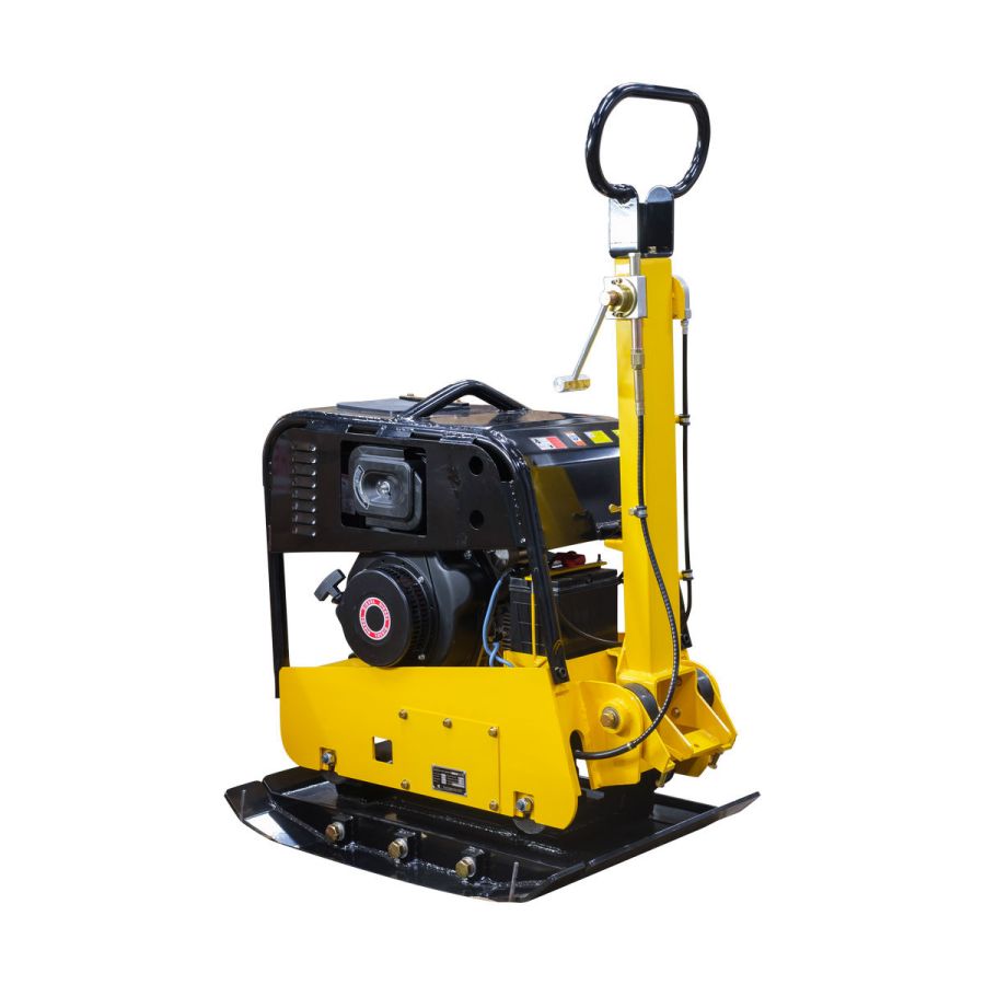 Виброплита с реверсом MASALTA MS330-1S дизельная - фото