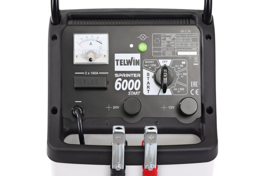 Пуско-зарядное устройство TELWIN SPRINTER 6000 START 230V 12-24V - фото