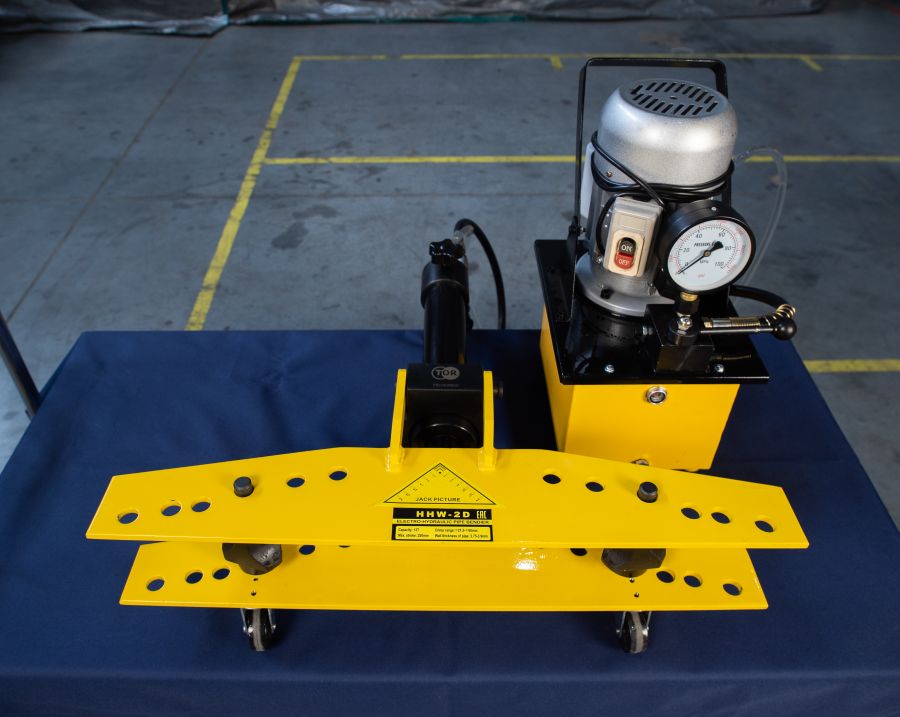 Трубогиб электрогидравлический TOR HHW-2D - фото