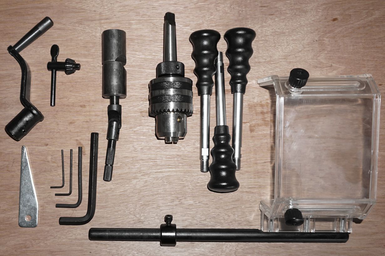 Настольный сверлильно-резьбонарезной станок JET IDTP-16 - фото