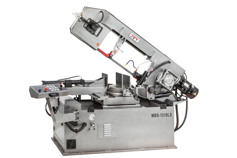 Станок ленточный полуавтоматический JET MBS-1318LS - фото