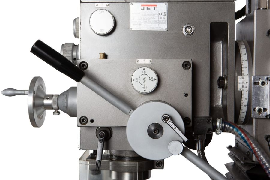Редукторный фрезерно-сверлильный станок JET JMD-45LPFD - фото