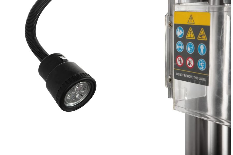 Редукторный фрезерно-сверлильный станок JET JMD-45LPFD - фото