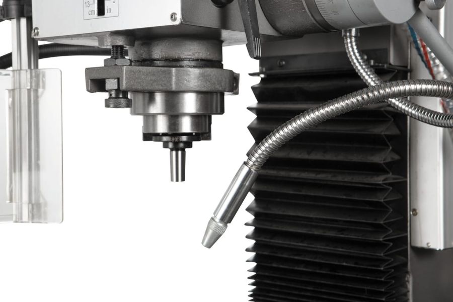 Редукторный фрезерно-сверлильный станок JET JMD-45LPFD - фото