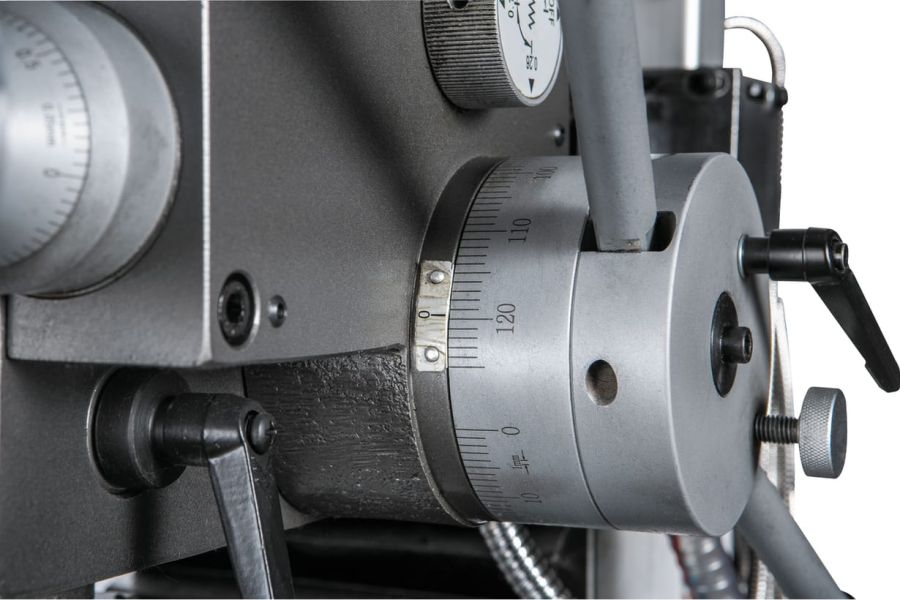 Редукторный фрезерно-сверлильный станок JET JMD-45LPFD - фото